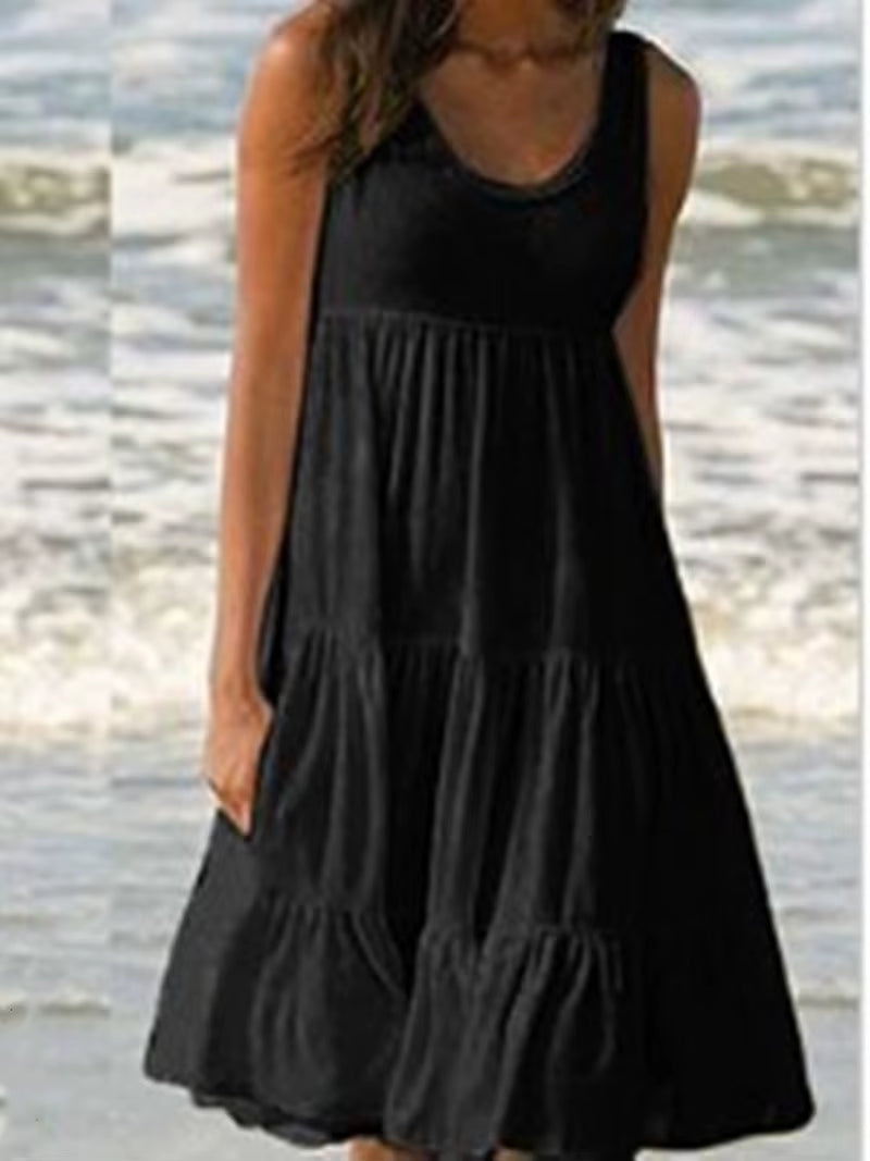 Sexy Suspender Dress Women'S Fashon Chic Solid Bodycon Sleeveless Backless Slit Gown Party Nightclub Midi Dresses Female